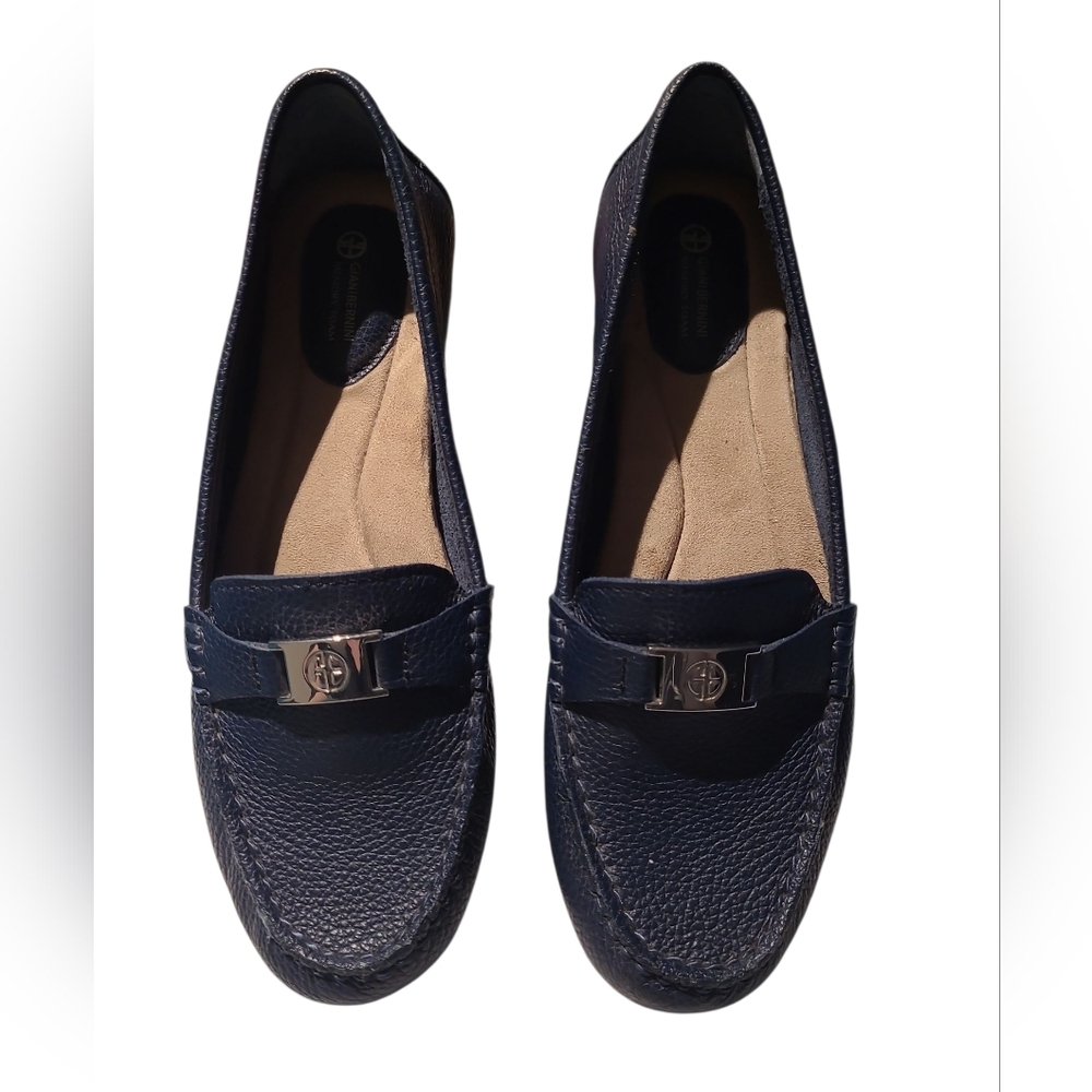 🎳 Navy Dailyn loafers from Giani Bernini - Picture 2 of 7